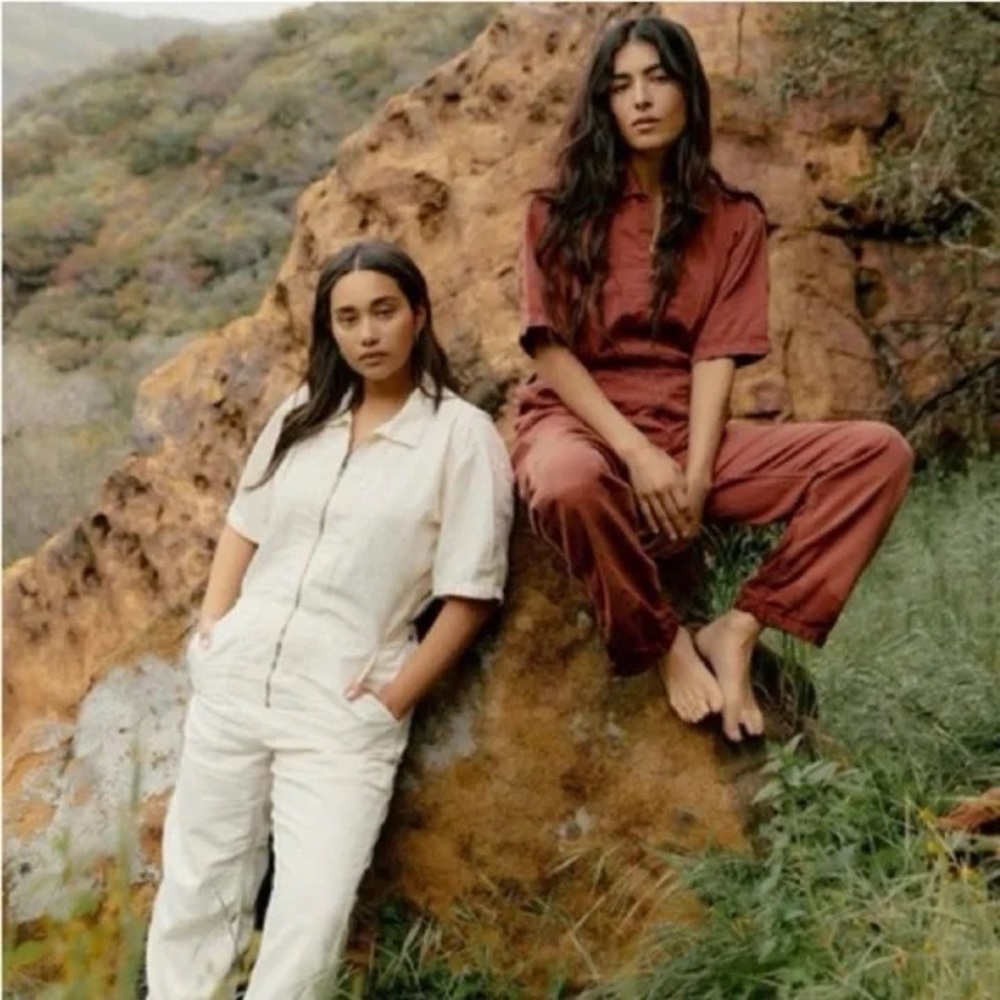 Imogene + Willie Terracotta Coveralls size S - Picture 3 of 11